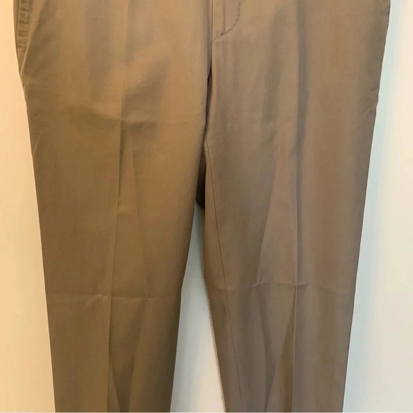 Zanella x  Loro Piana Tan Trousers Straight Leg Career 36 - Picture 6 of 8